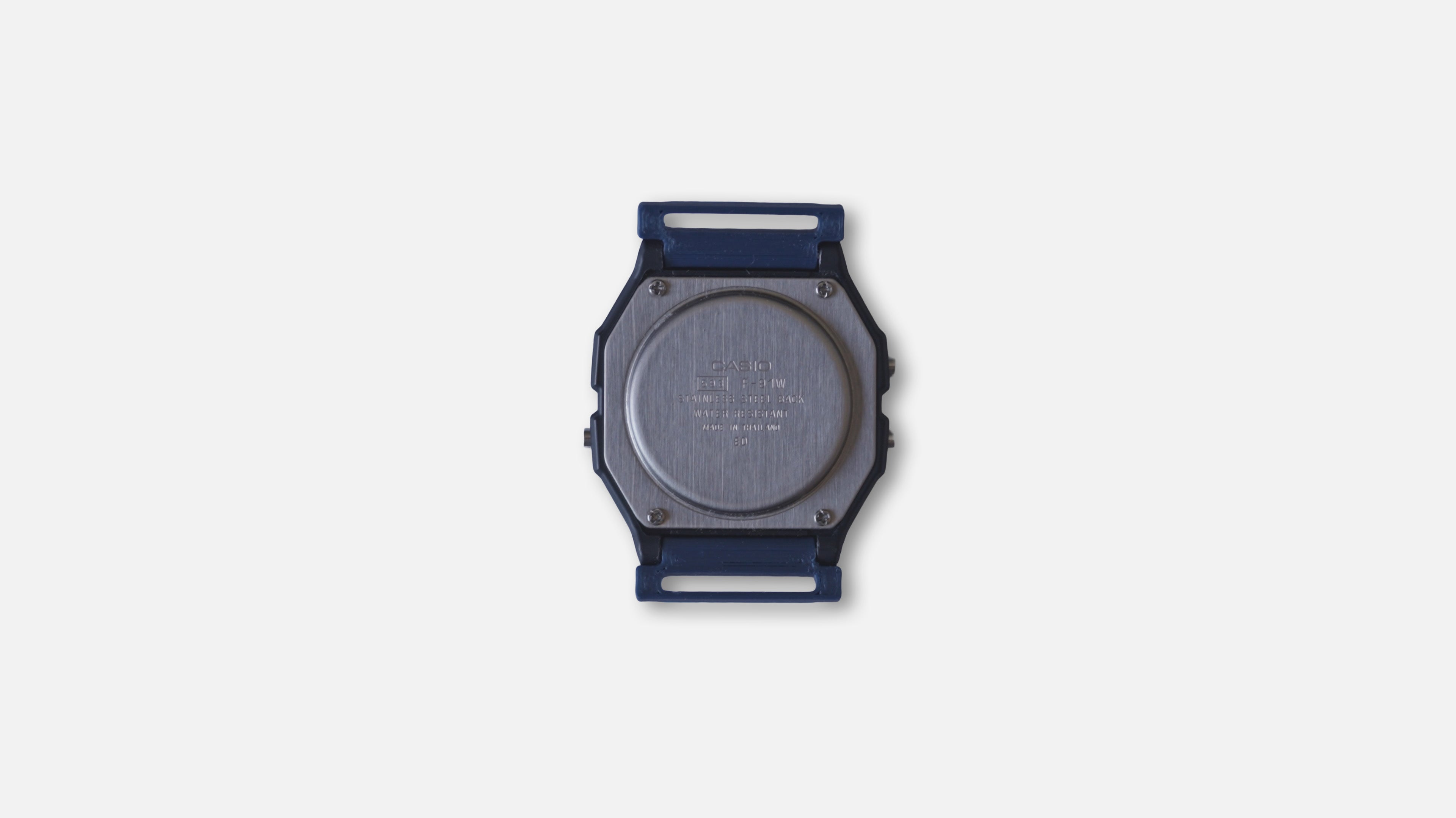Casio F91W NATO Fitbit Air Adapter